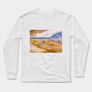 Abstract Landscape Long Sleeve T-Shirt